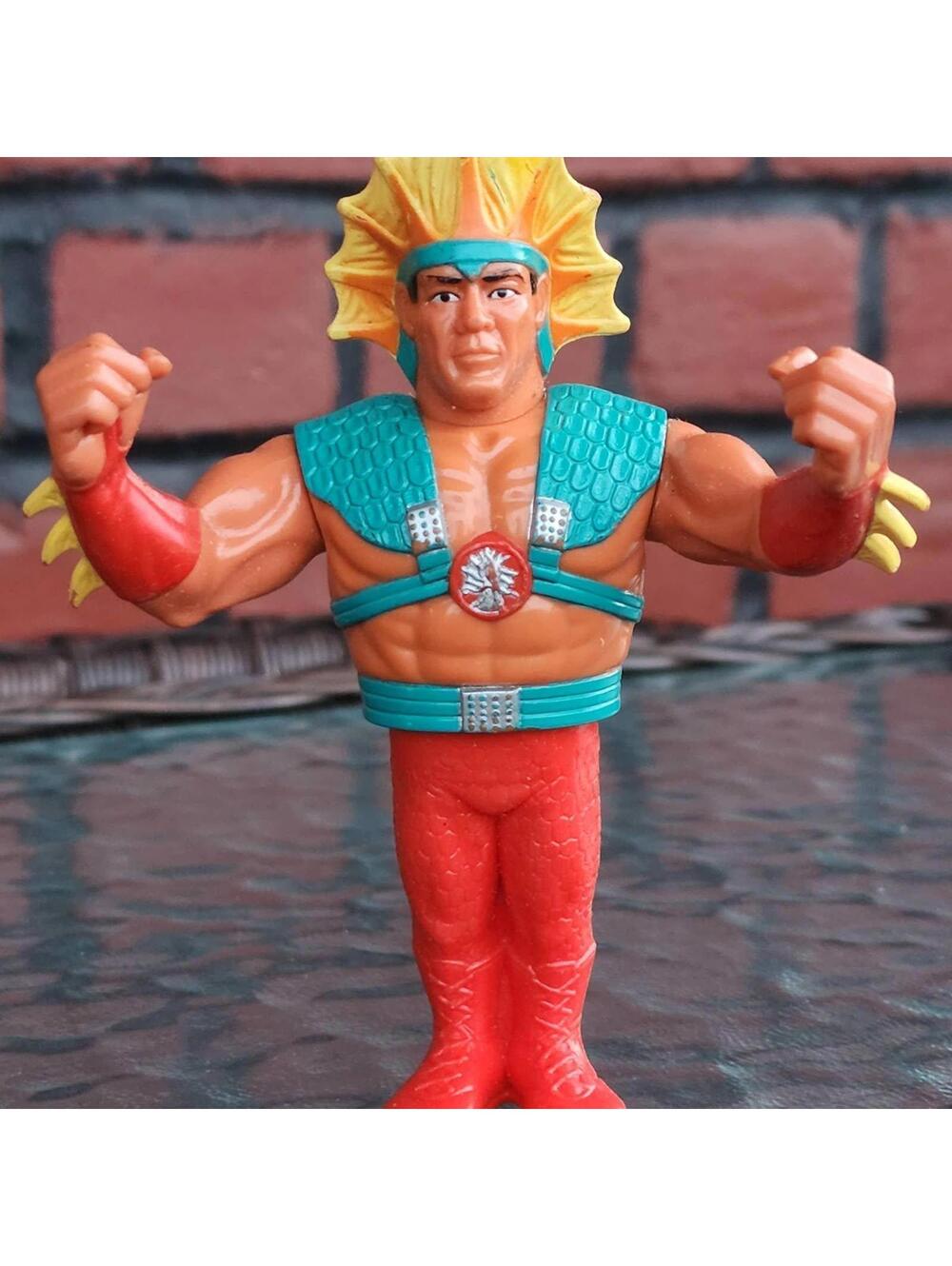 1991 WWF Titan Sports Ricky The Dragon Steamboat Wrestling Action Figure Hasbro